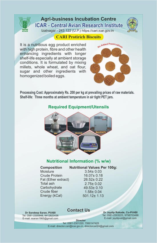 Leaflet 1 - CARI Protirich Biscuits